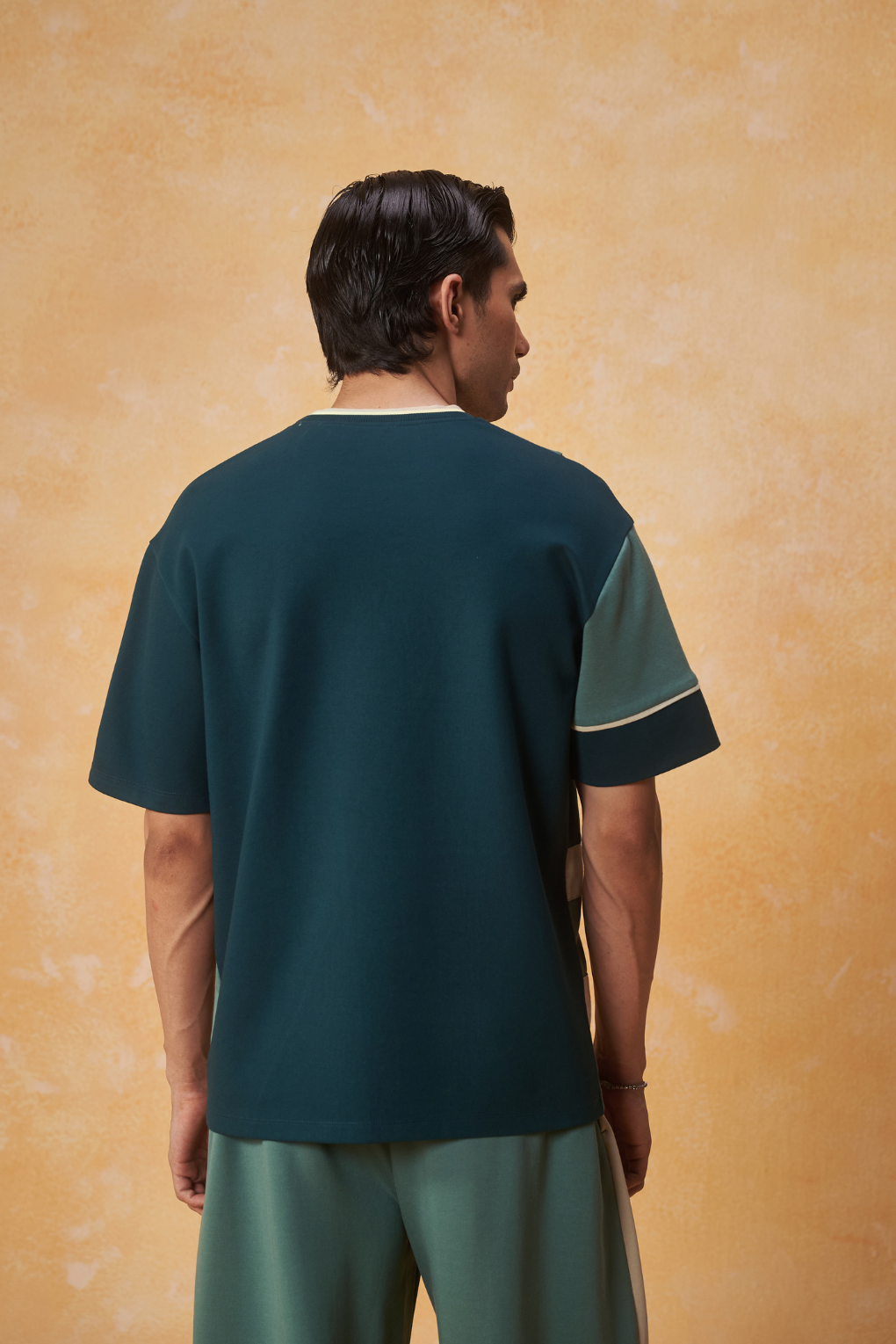 Diagonal Panel Tee