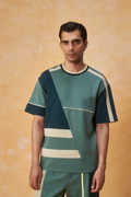 Diagonal Panel Tee