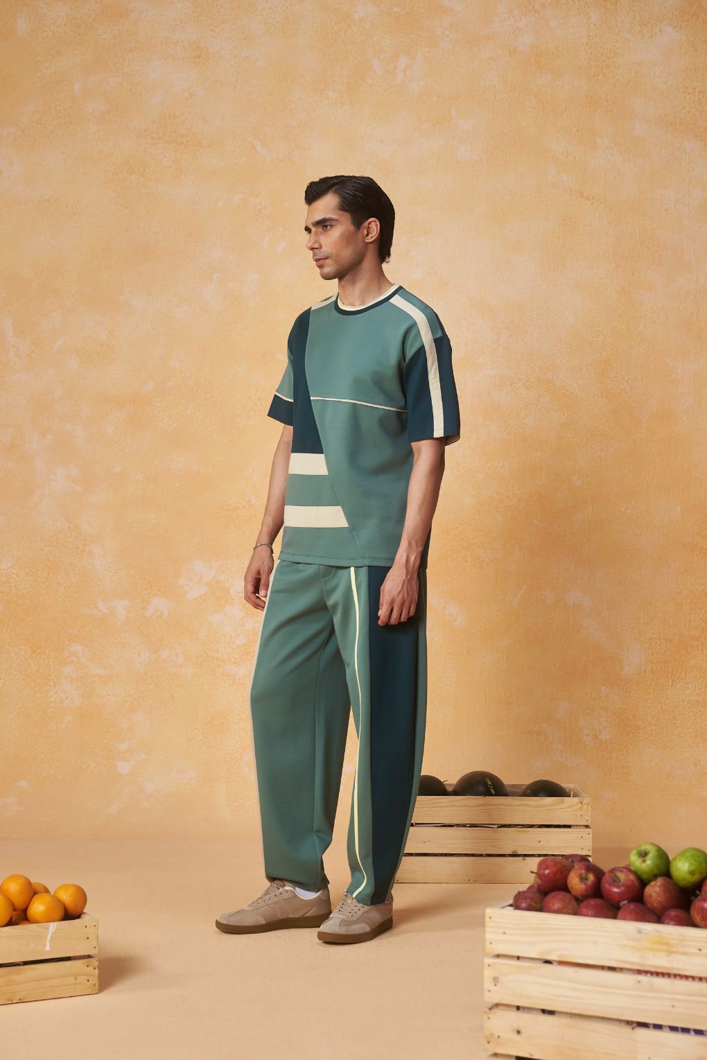 Diagonal Panel Co-ord Set