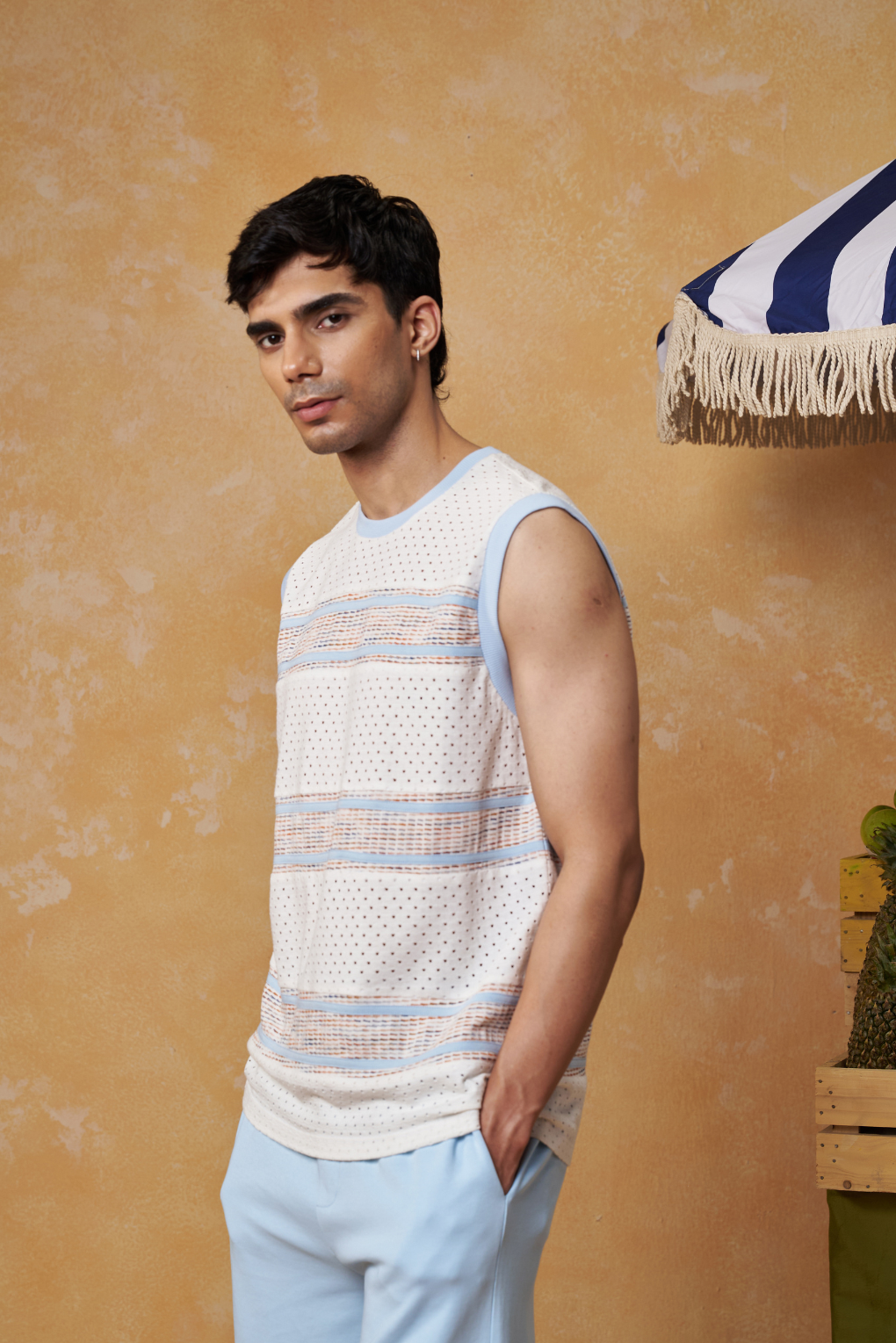 Retro Stripe Tank