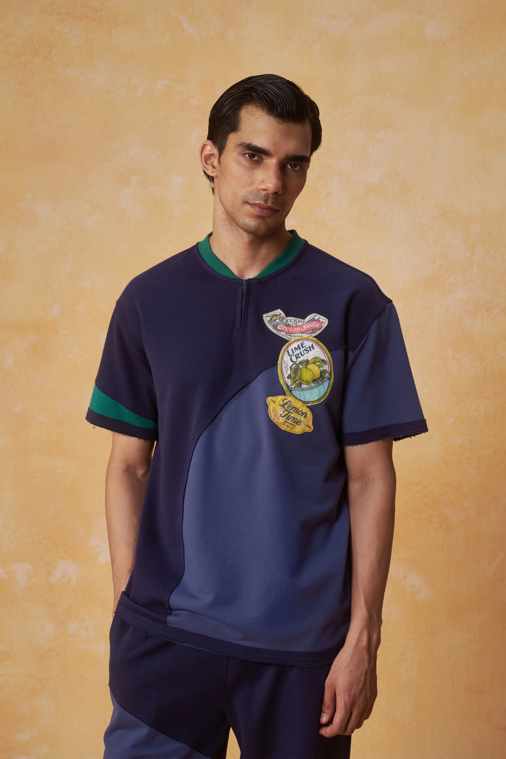 Apex Panel Henley Tee